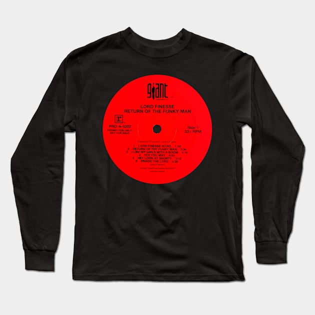 Return of the Funky Man (1992) Long Sleeve T-Shirt by Scum & Villainy